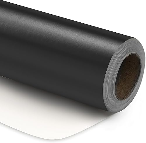 Vista 123 de RUSPEPA Papel de regalo metálico blanco roto, papel mate de color sólido, perfecto para bodas, cumpleaños, Navidad, baby shower, 17 pulgadas x 32.8