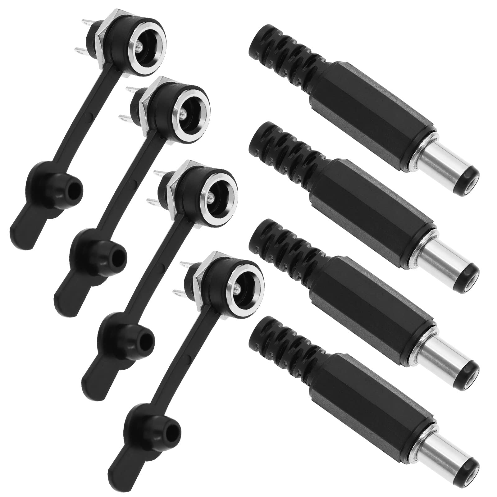 Amazon | The Lord of the Tools 15個 5.5x2.5mm DCオス電源プラグ