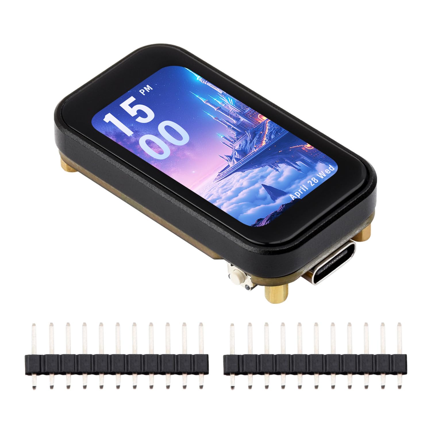 Waveshare ESP32-C6 1.47inch Touch Display Development Board(Without pinheader), 172x320 Resolution, 262K Display Color, Supports Wi-Fi 6 / BLE 5, 160MHz RISC-V Processor