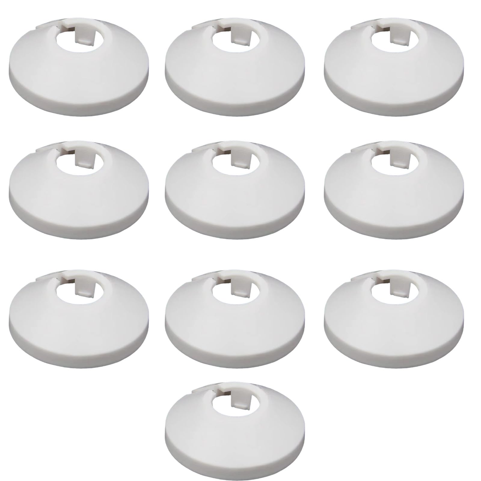 10 Pcs Radiator Pipe Prosette Heating Rosette Radiator Cover Smooth Floor Change & Protective Concealment