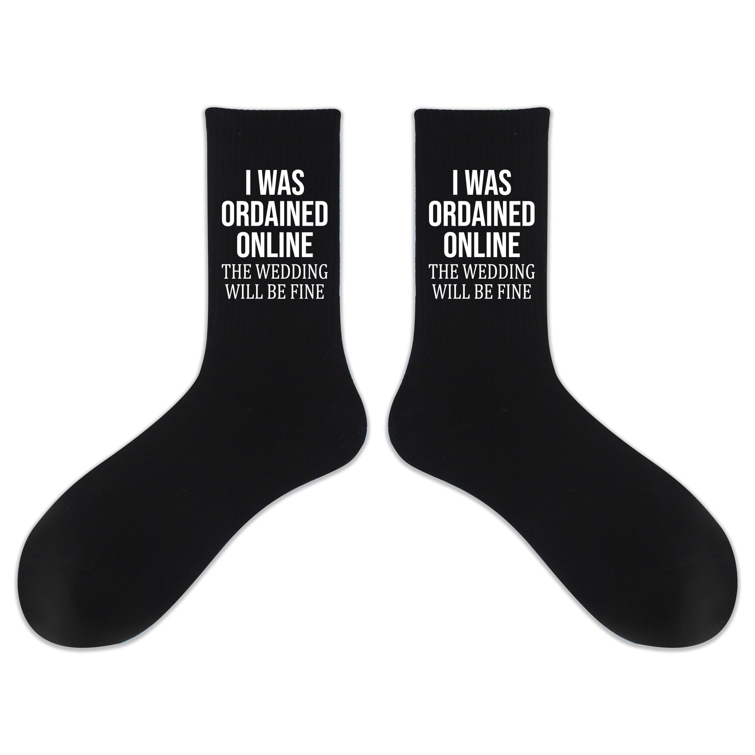 Wedding Funny Gifts for Wedding Officiants, Novelty Wedding Socks for Men & Women.