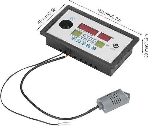 Miniatura 2 de TOPINCN Incubadora de huevos Incubadora automática inteligente Termostato Incubadora de huevos Controlador para eclosionar pollos, patos, pájaros,