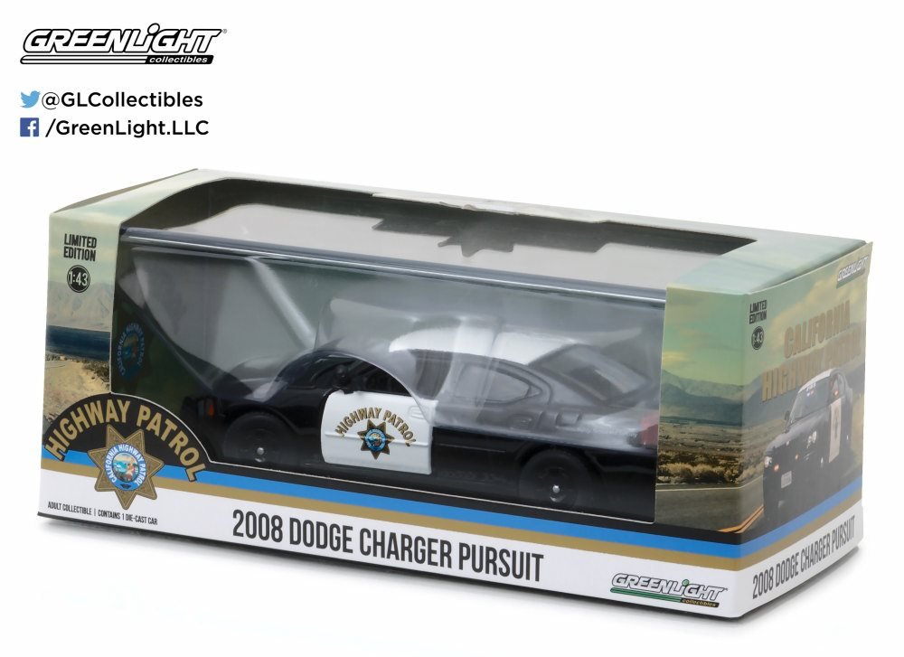 2008 Dodge Charger Police Interceptor Car California Highway