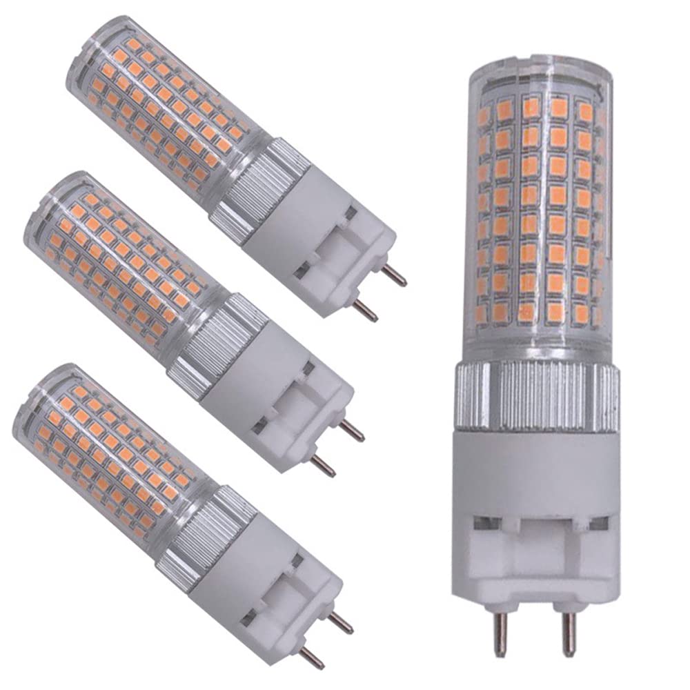 RYTM 6-Pack LED G12 Bulbs G12 Bi-Pin Base Corn Light Bulb 16 Watt 160W Halogen Equivalent 1600LM 360