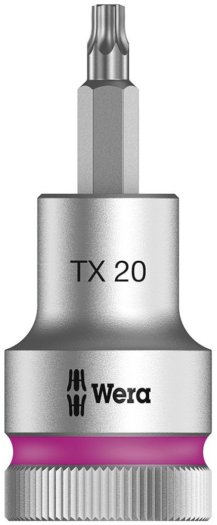 Wera Zyklop 1/2" Drive Torx Screw Hold Socket Bit 1/2" T20