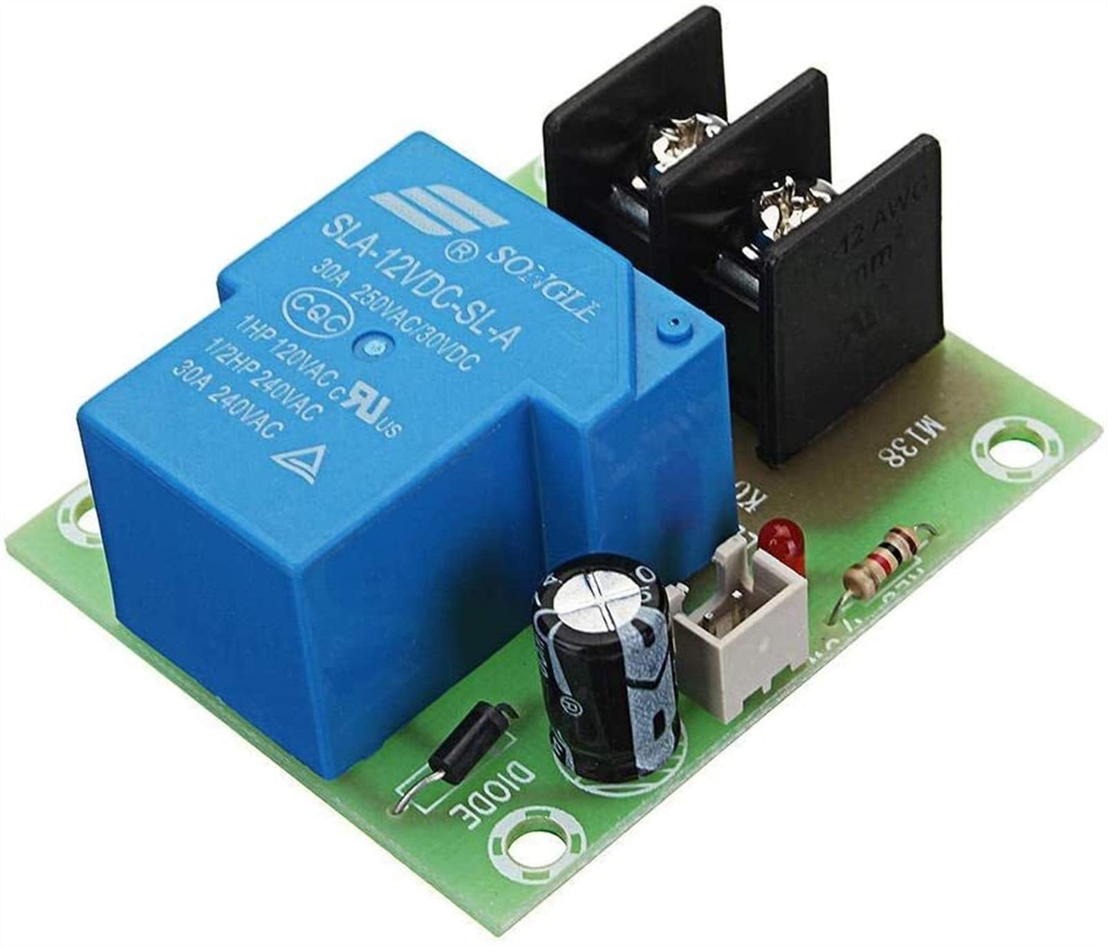 YJYGR Relay Module? 3pcs 138 30A Switch Adapter Relay Module Board 12V Input Switch Control Output High Current Module Board
