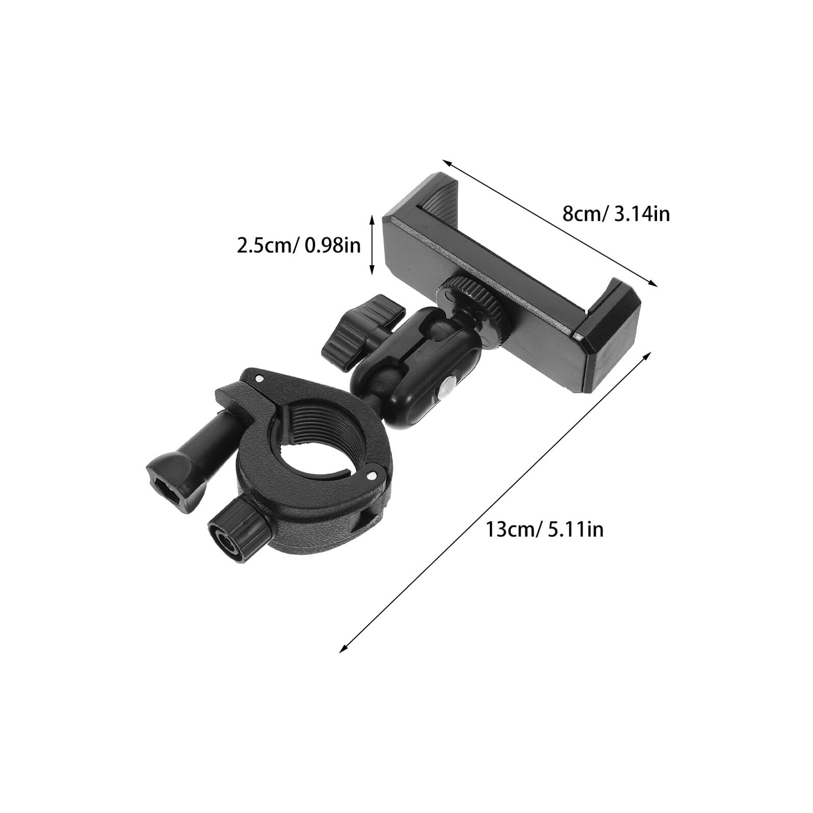 Soporte Ajustable para Móvil con Clip para Trompeta Soporte Giratorio para Partituras Compatible con Instrumentos de Viento como Trombón Clarinete Oboe y Corneta Compacto y