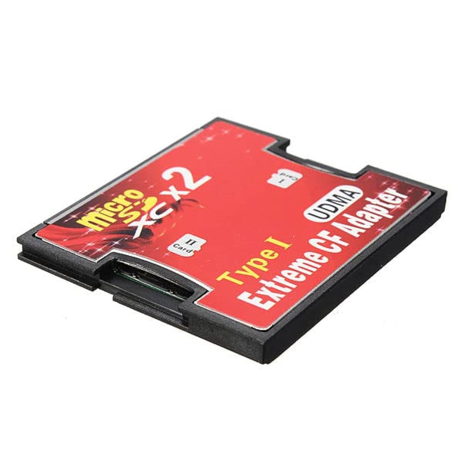 KALEA-INFORMATIQUE Adaptador para 2 Tarjetas MicroSD MicroSDHC MicroSDXC MicroSD 3.0 a Compact Flash CF I - 128 GB de Capacidad