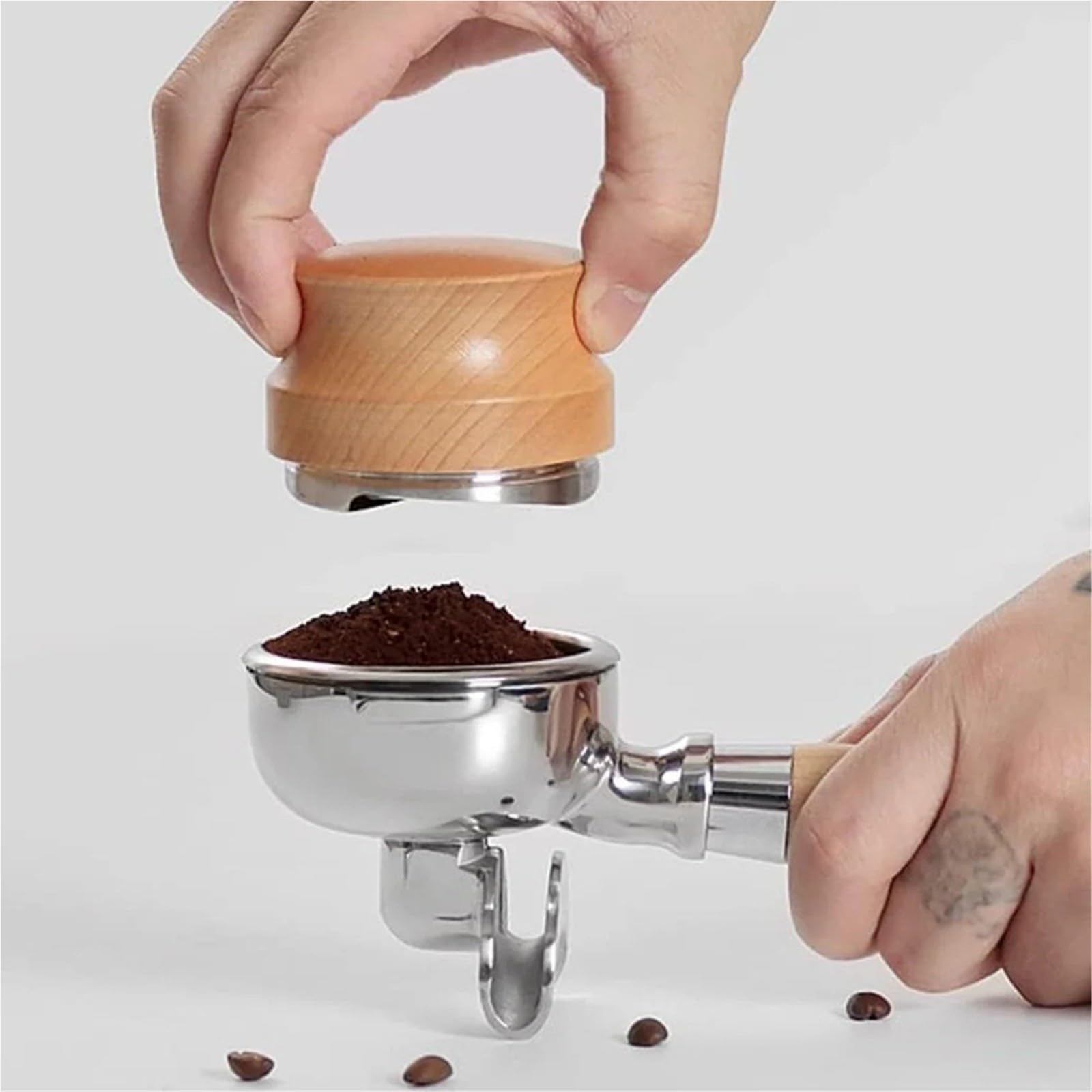 Tamper De Café Espresso Mano Tampers 51/53 / 58mm Profundidad Ajustable