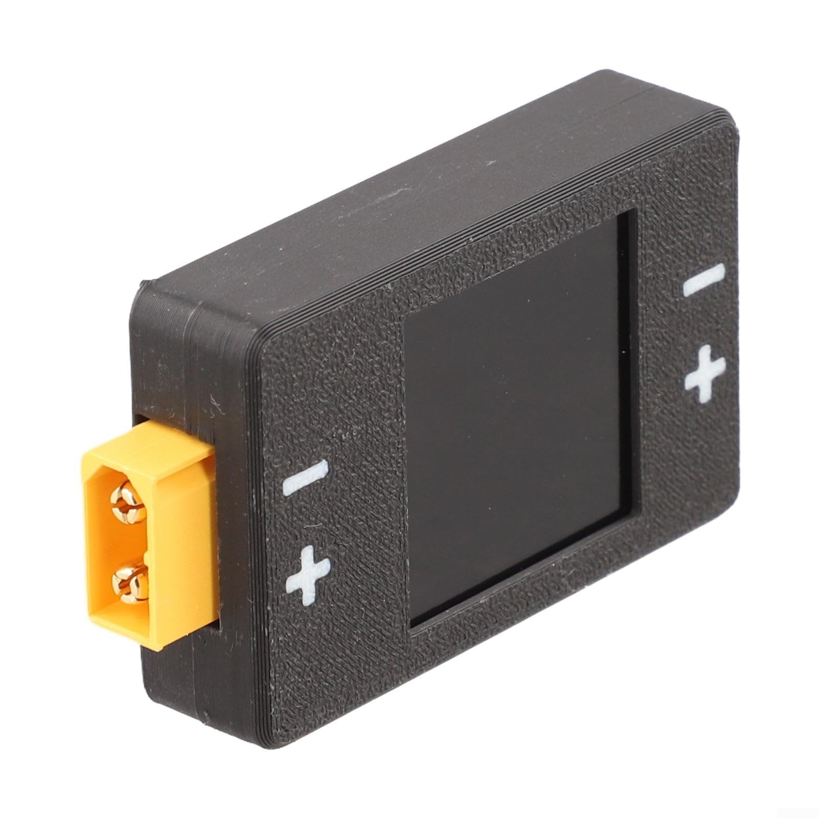DC-Coulomb-Messgerät für LIPO-Batterietests, 8-150 V ± 50 A für XT90 vergoldete Schnittstelle, 1,5-Zoll-LCD-Display für Spannungskapazität und Leistungsüberwachung (A)