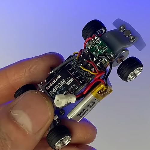 Miniatura 8 de Radiolink RC8X 8 canales 2.4G RC transmisor, 1 R8FG V y 2 receptores de giroscopio R4FGM V2.1, pantalla táctil de 4.3 pulgadas, control remoto de