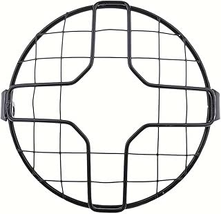 EMNZPSDZ Protector de Faros Delanteros for Motocicleta, Color Negro, Compatible con la Cubierta Protectora de Faros Delanteros.