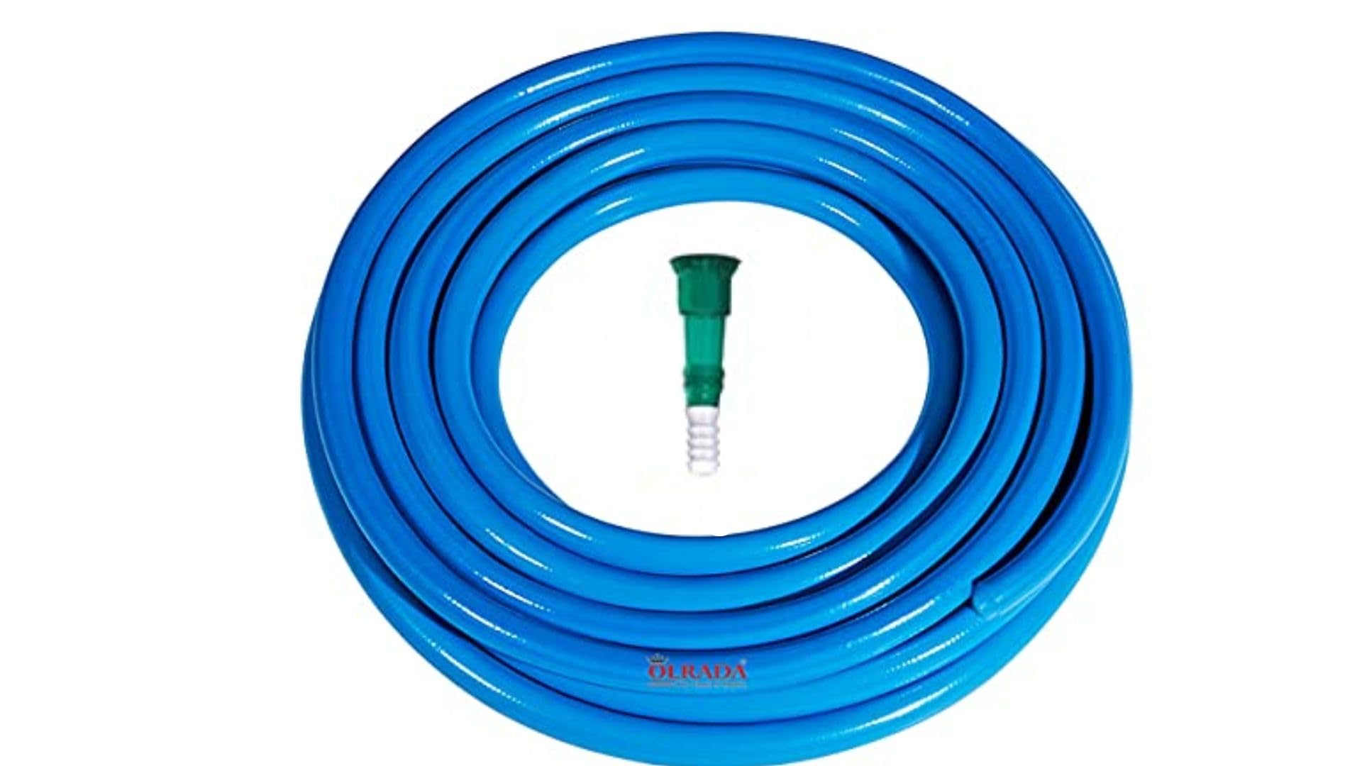 Olrada Long Lasting PVC Flexible Garden Water Hose Pipe for Garden, Car Wash, Floor Clean Leak Free (25 meter with Jointer) (B0CT8XVT1Z) Amazon Price History, Amazon Price Tracker