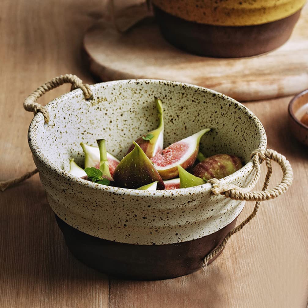 Zerodeko Bol Japonais Bol à Soupe Pratique Réutilisable pour Dîner Salades Facile à Nettoyer