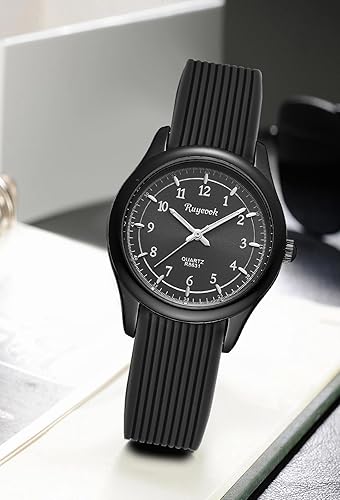 Miniatura 7 de Reloj de enfermera impermeable para mujer, reloj analógico de enfermería con segunda mano, esfera de fácil lectura