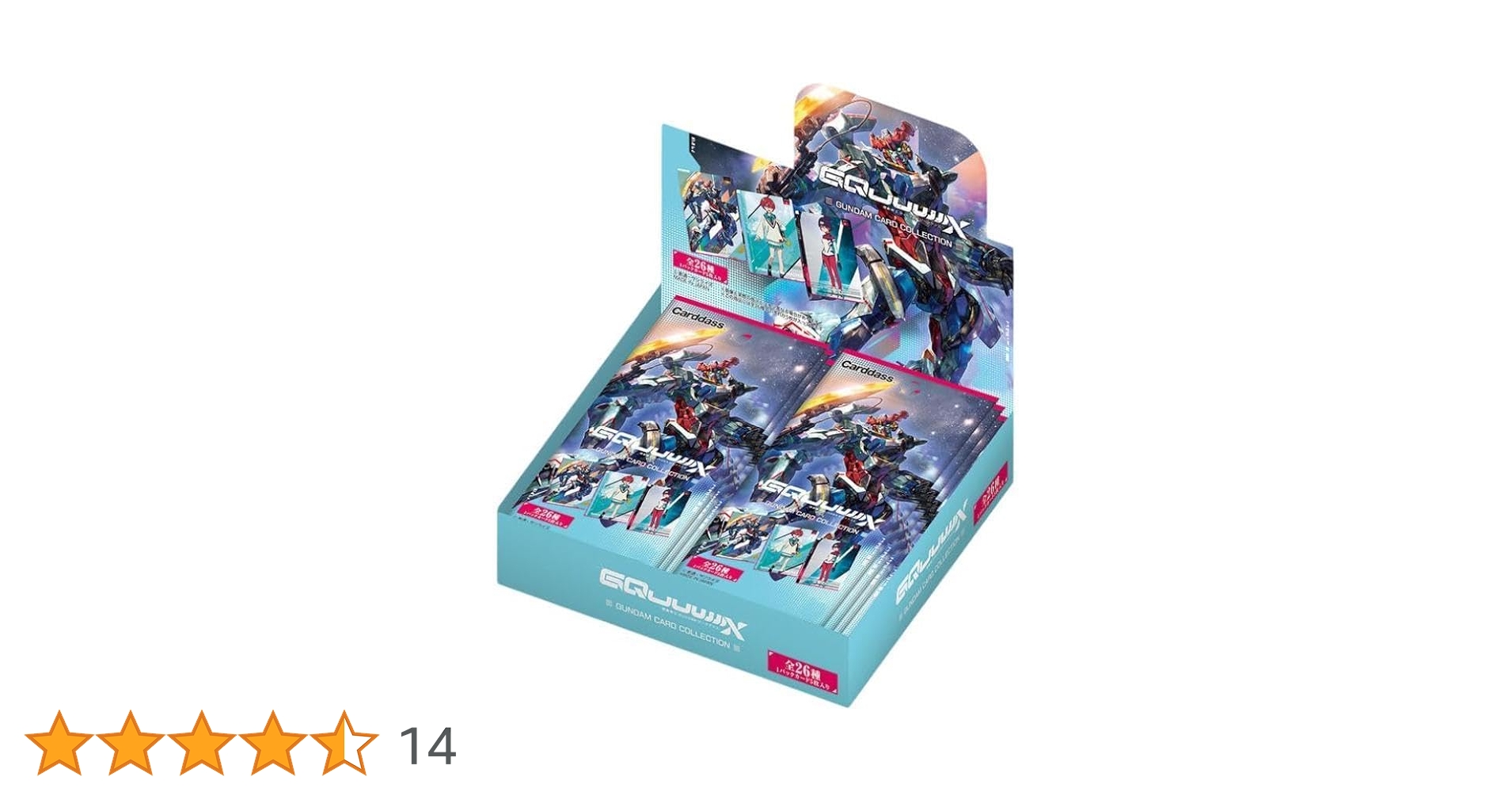バンダイ 機動戦士Gundam GQuuuuuuX(BOX)20パック入 楽天市場】機動戦士Gundam GQuuuuuuX バンダイ カードダス BOX