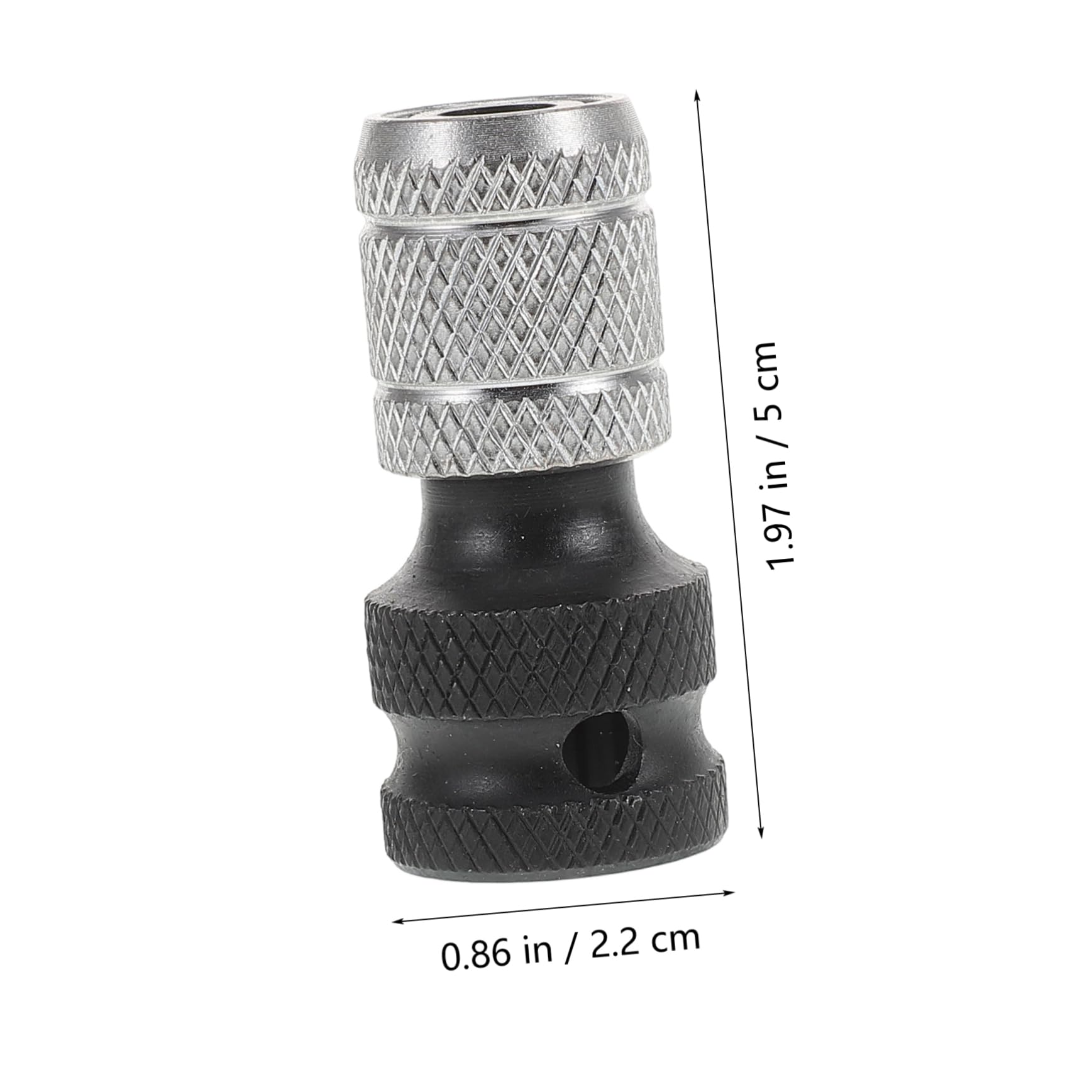 STOBAZA Impact Adapter Square Drive Bits 6.35mm Socket Holder Drill Bit Adapter Long-Lasting Tool