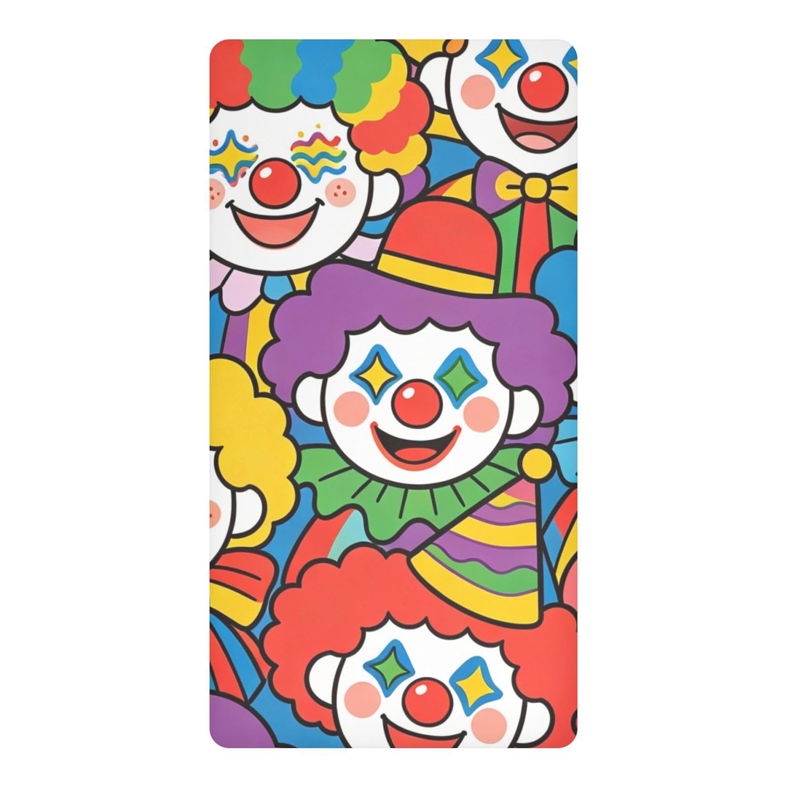 Parure de lit imperméable contre les accidents nocturnes de bébé motif clown
