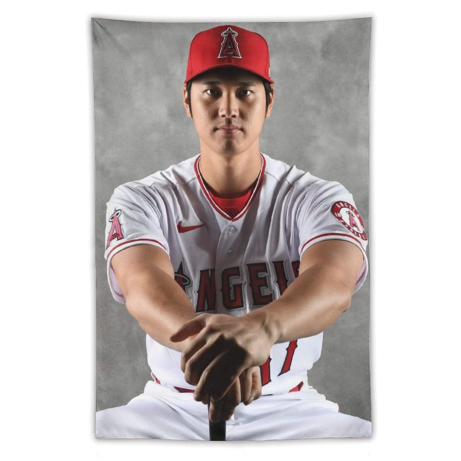 大谷翔平　絵画　タペストリー Amazon.co.jp: 大谷翔平 (52) タペストリー 絵画 ポスター 写真