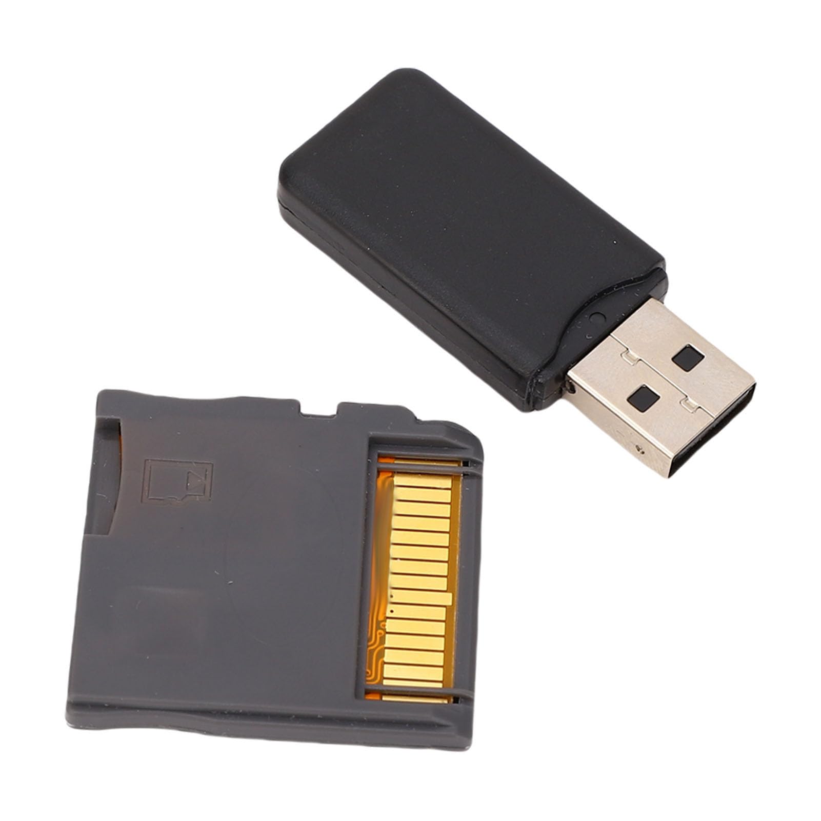 Tarjeta Flash de Videojuegos, Tarjeta de Memoria Flash con Chip ASIC y Lector de Tarjetas, para XL 2DS 3DS 3DS XL New New 2DS (Silver)