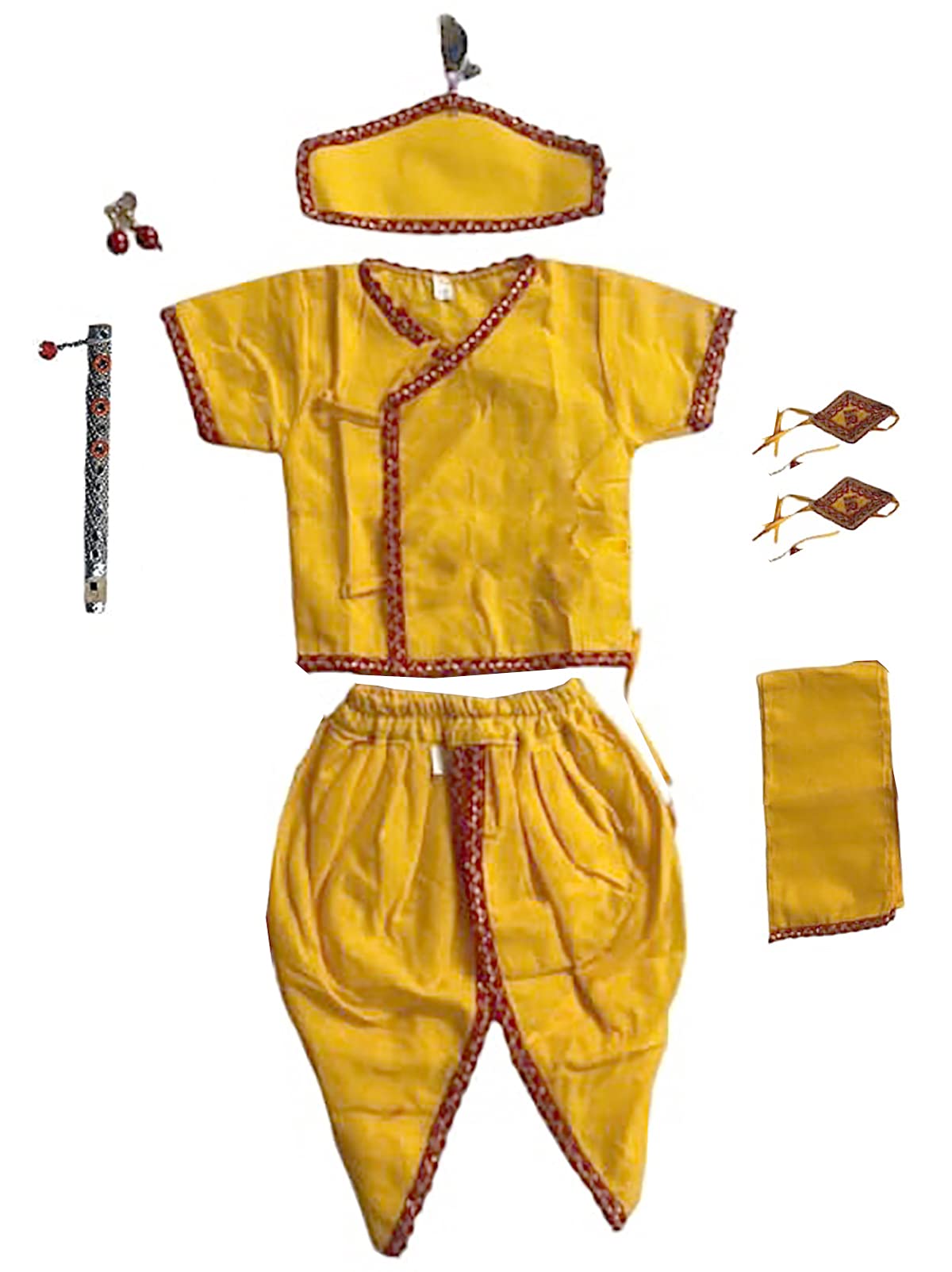 FancyDressWale Krishna dress set for Baby boys and kids with accessories (B097Q44SKC) Amazon Price History, Amazon Price Tracker
