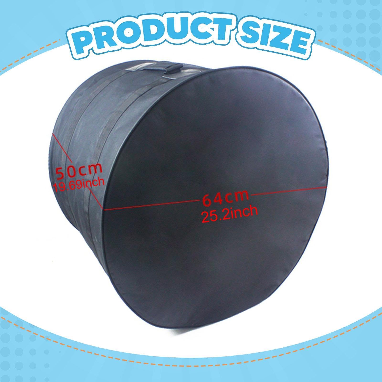 Bassdrum Abdeckung, Transportzubehör für Schlaginstrumente, Transportkoffer, 22 Inch