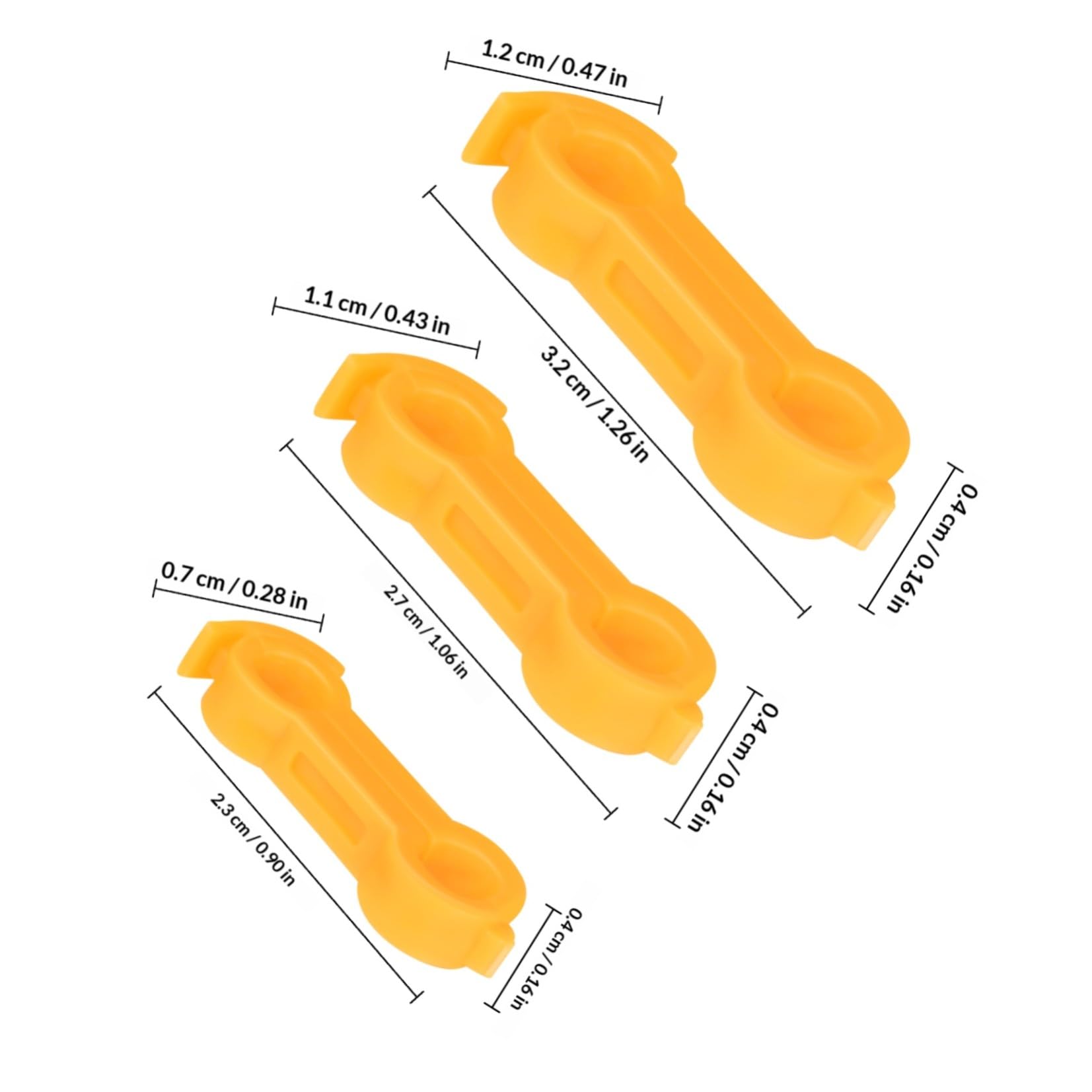 Soporte Corrector para Patas de Loro y Paloma, Anillos de Silicona, 12 Unidades (4mm×21mm, 5mm×26mm, 6mm×30mm), Ayuda para Corrección y Apoyo en Pájaros Bebés, Uso en Salud