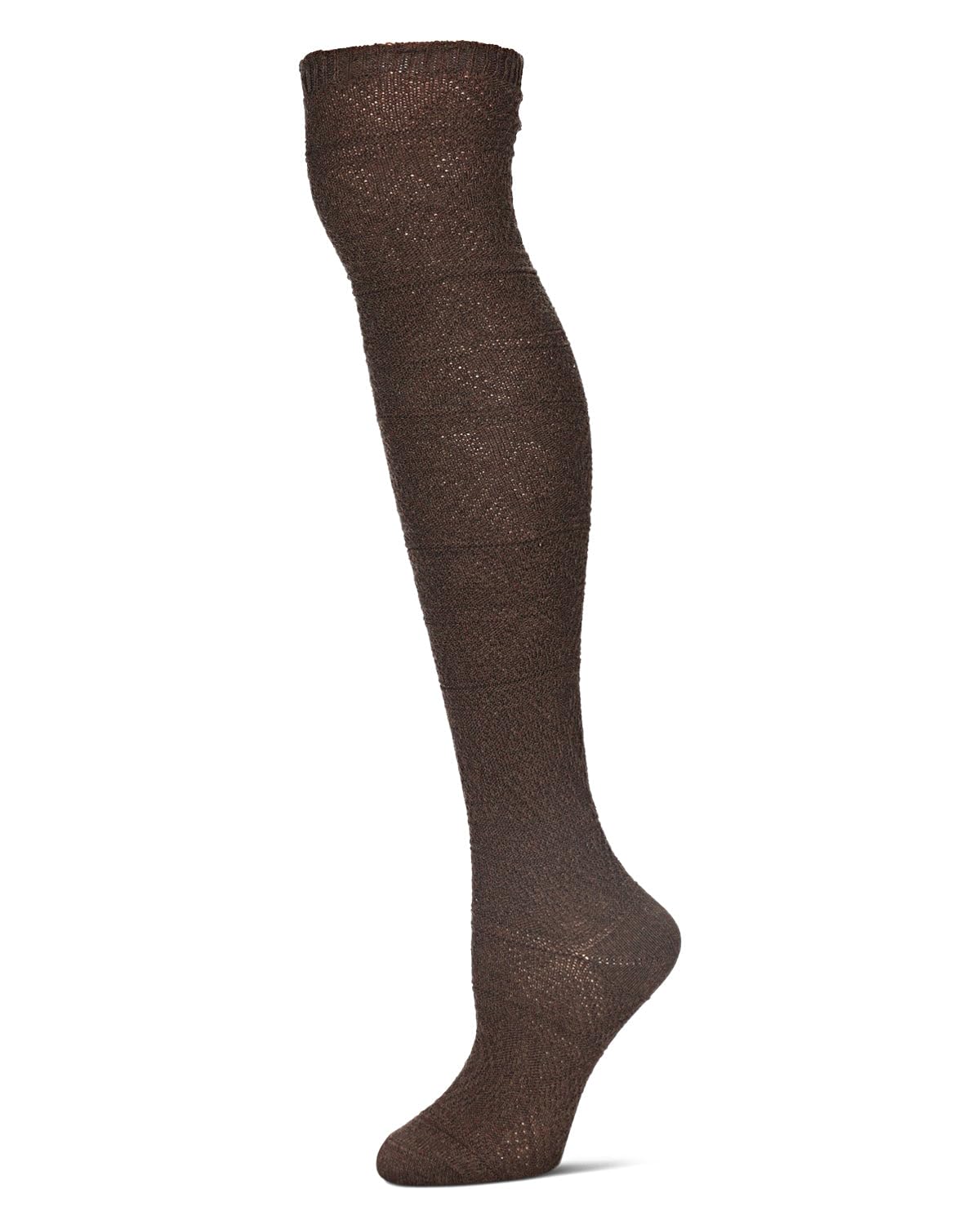 MeMoi Jumbo Cable Over The Knee Cotton Blend Warm Socks