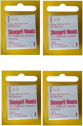 Miniatura 10 de Showgard Soportes para sellos negros precortados tamaño CV3150