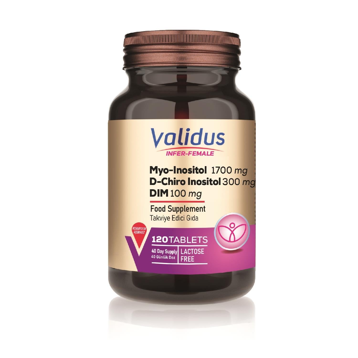 VALIDUS Infer-Female 120 Tablets