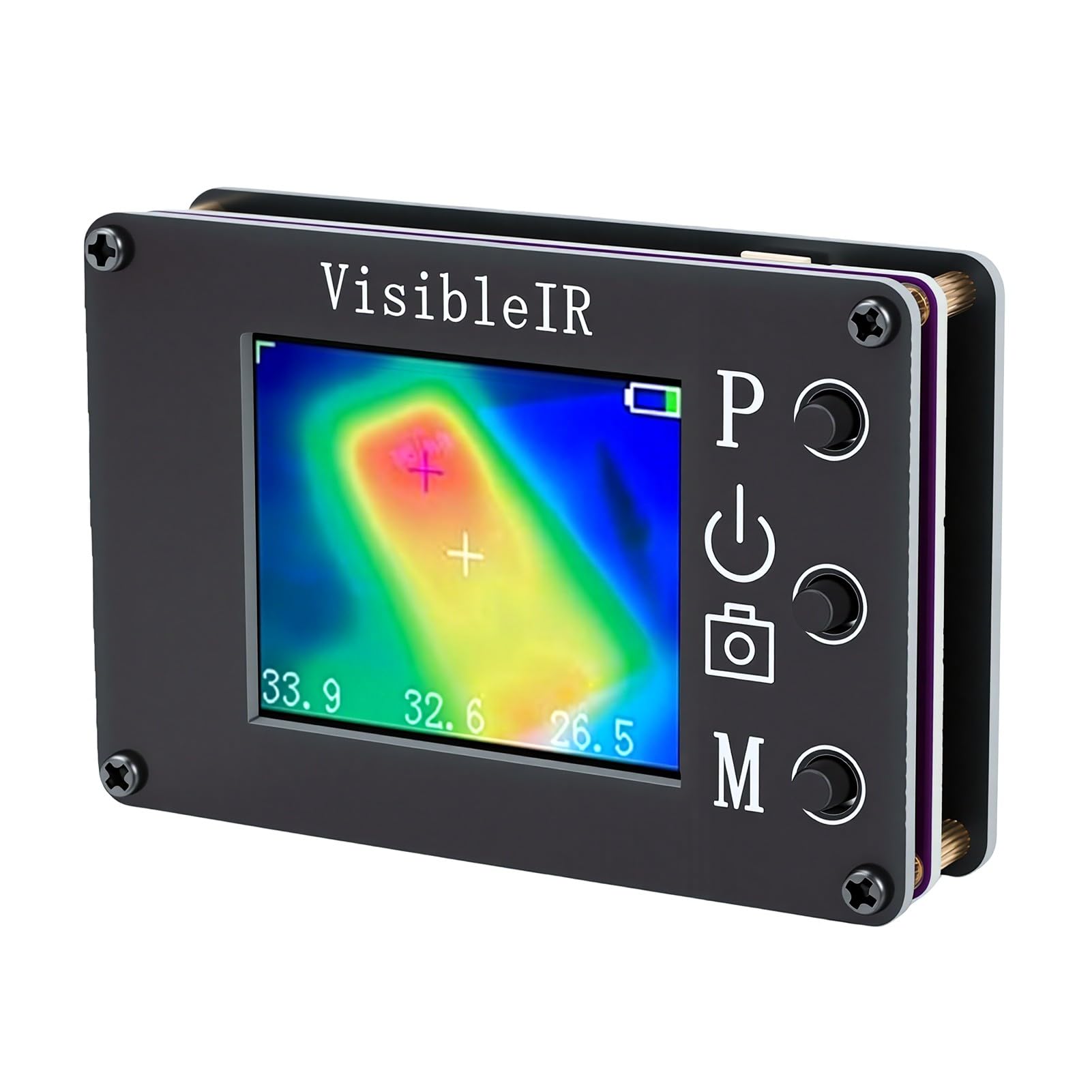 Jeffergarden Cámara Termográfica Portátil con Sensor Infrarrojo de 32x24