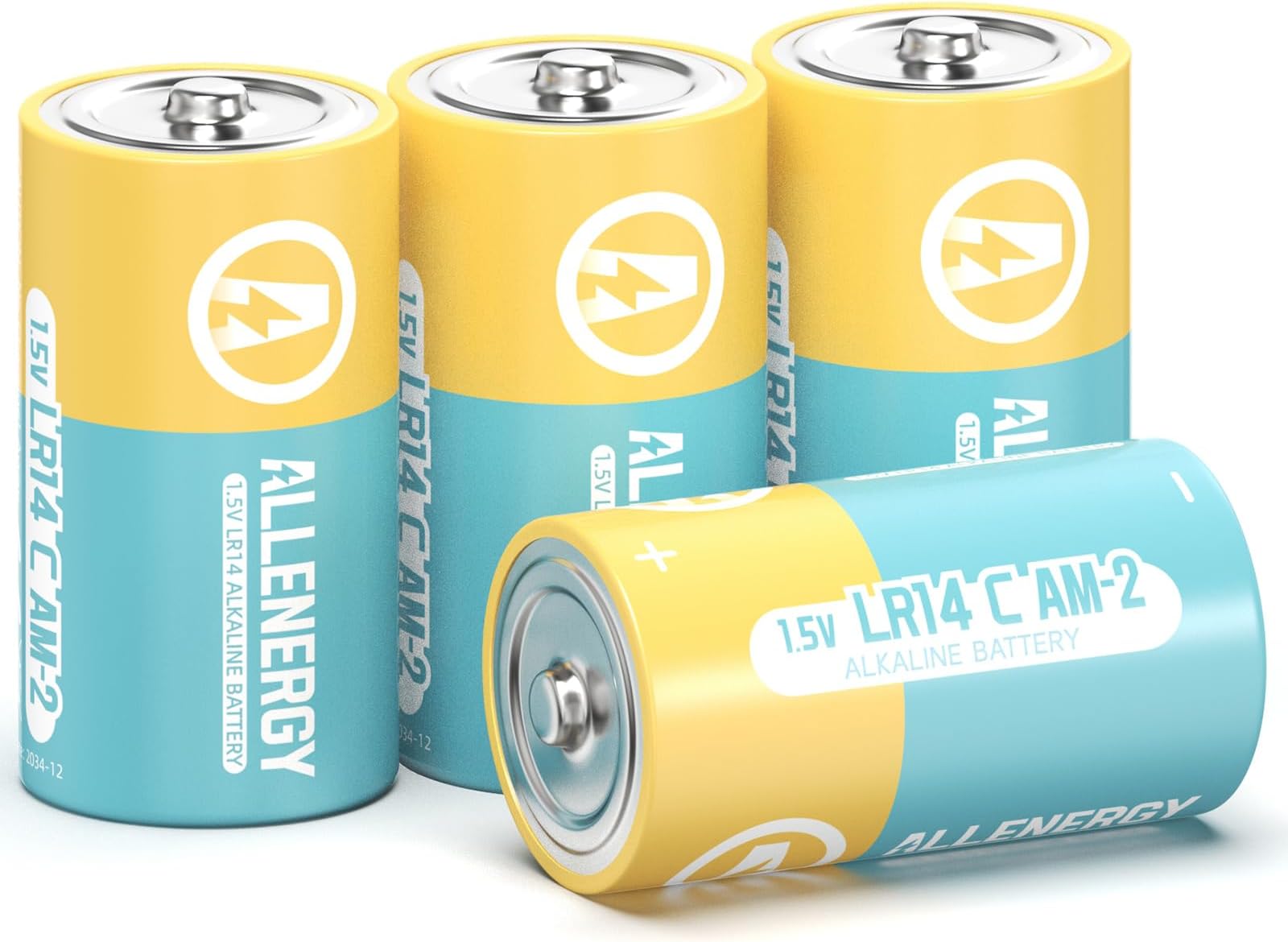 Amazon.com: C Size Batteries Heavy Duty Batteries 1.5V R14P UM-2 ...