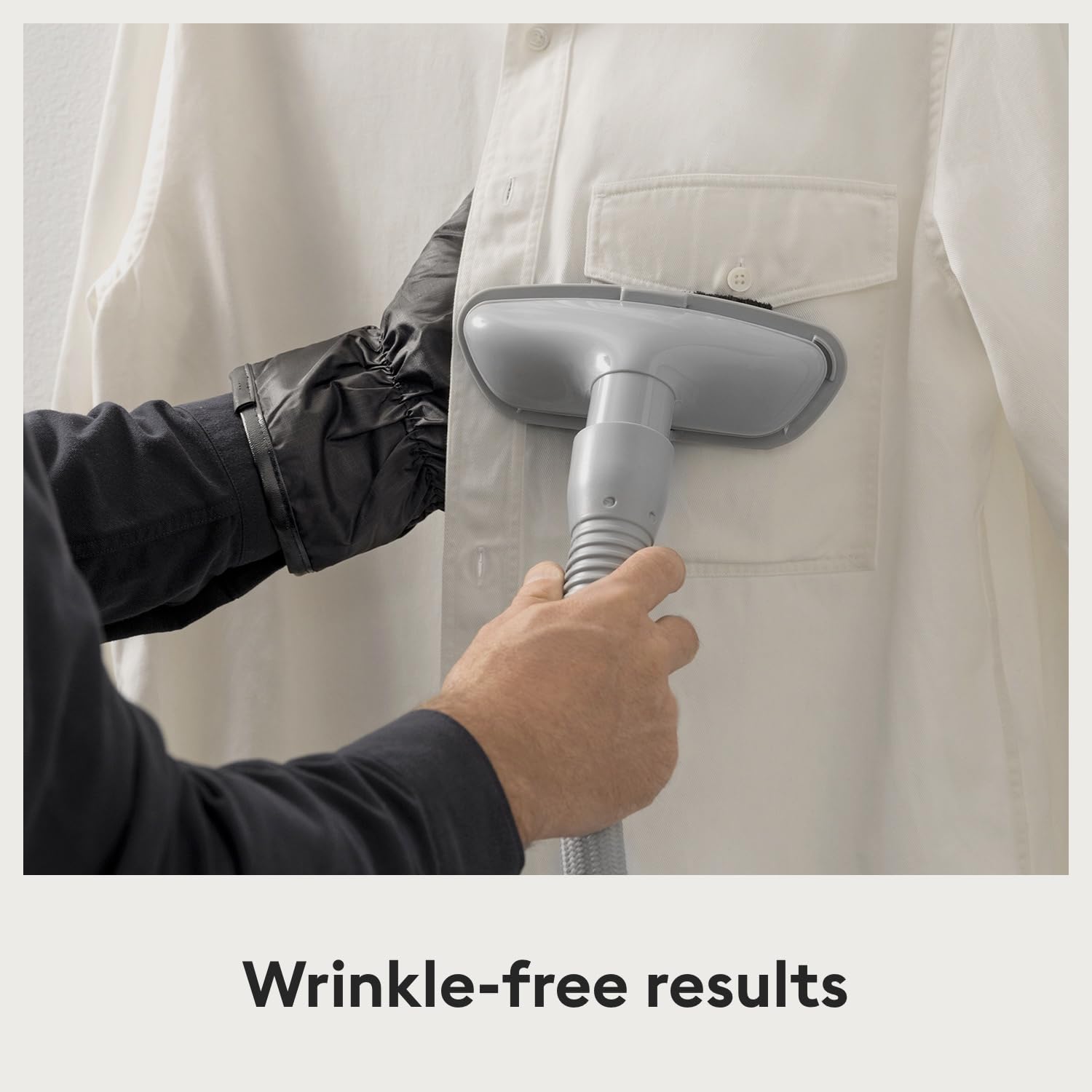 Steamery Ferro da stiro a vapore verticale Cumulus, 900 W/1750 W, emissione di vapore 38 g/min, 60 minuti di vapore continuo, risultati senza grinze, riscaldamento in 45 secondi, design scandinavo