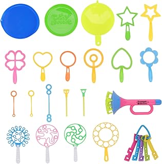 Bubble Water Toy 29 Pcs 1 Set Bubbles Wands for Kids Toy for Kids Bubble Toys Bubble Making Stick Bubble Stick Set Kids Funny Toy Blowing Bubbles Tool Child Bubble Fun Toy