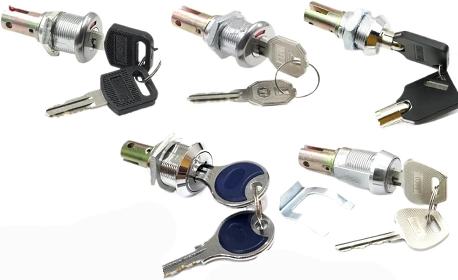 Tool Box Cabinet Lock for Vending School Locker Gym Case Industry Hardware MS540 1Pcs(1202 Clip Piece)