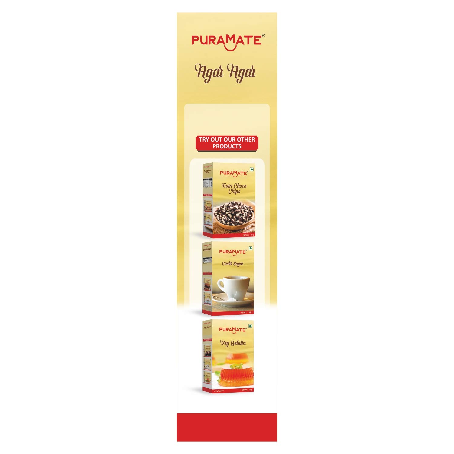 Puramate Agar Agar, 25 gm - Image 4 thumbnail