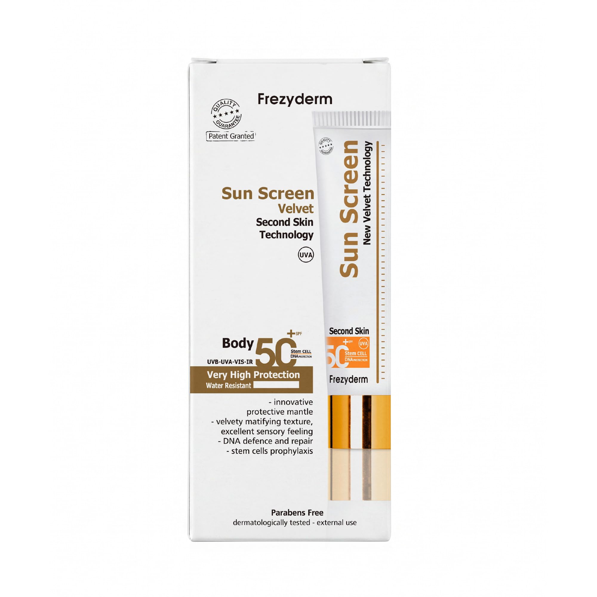Sunscreen Velvet Body50+ Frezyderm 125