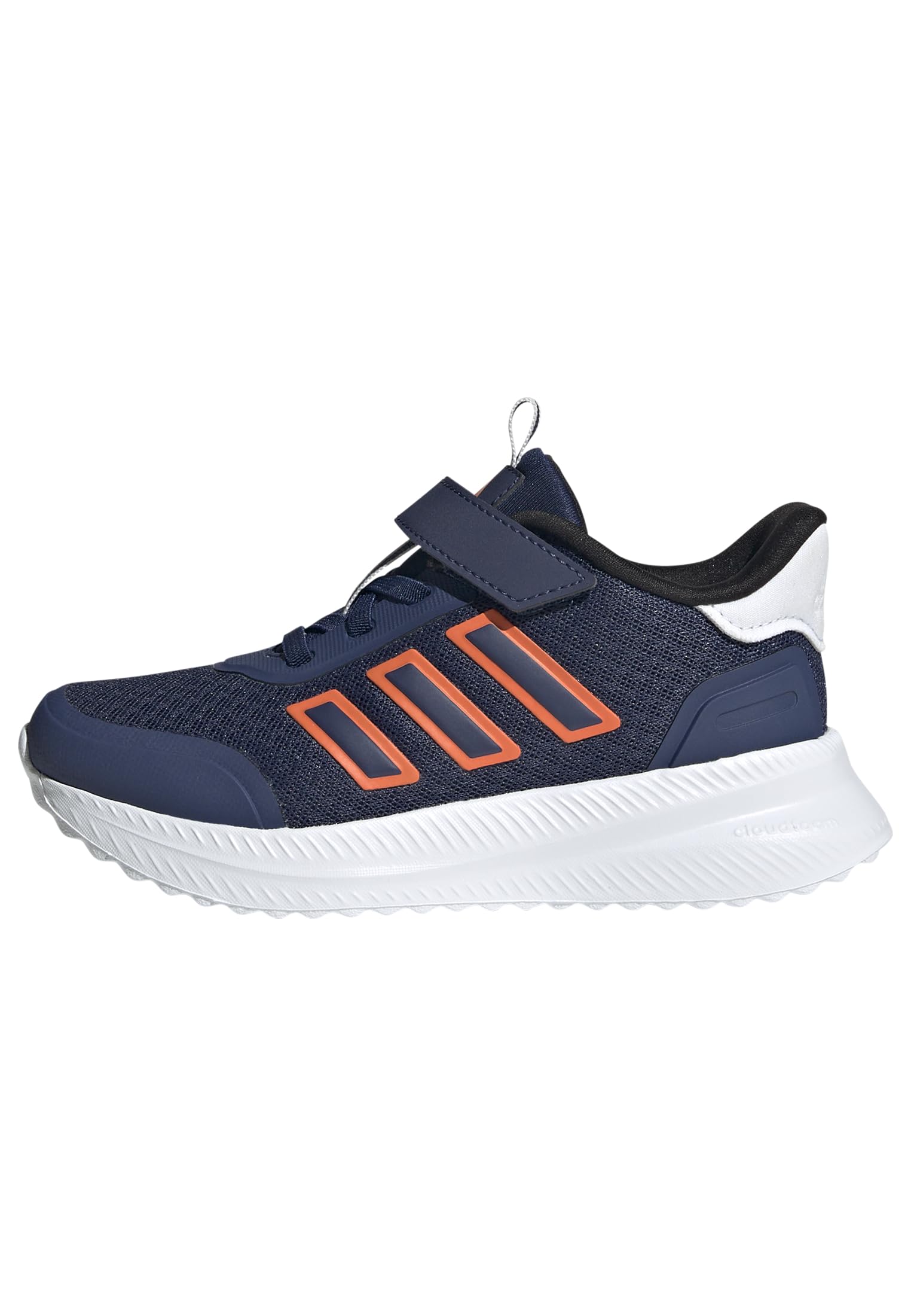 adidas Unisex Kids X_PLR Hook and Loop Shoes Kids, Dark Blue/semi Impact Orange/FTWR White, 2 UK