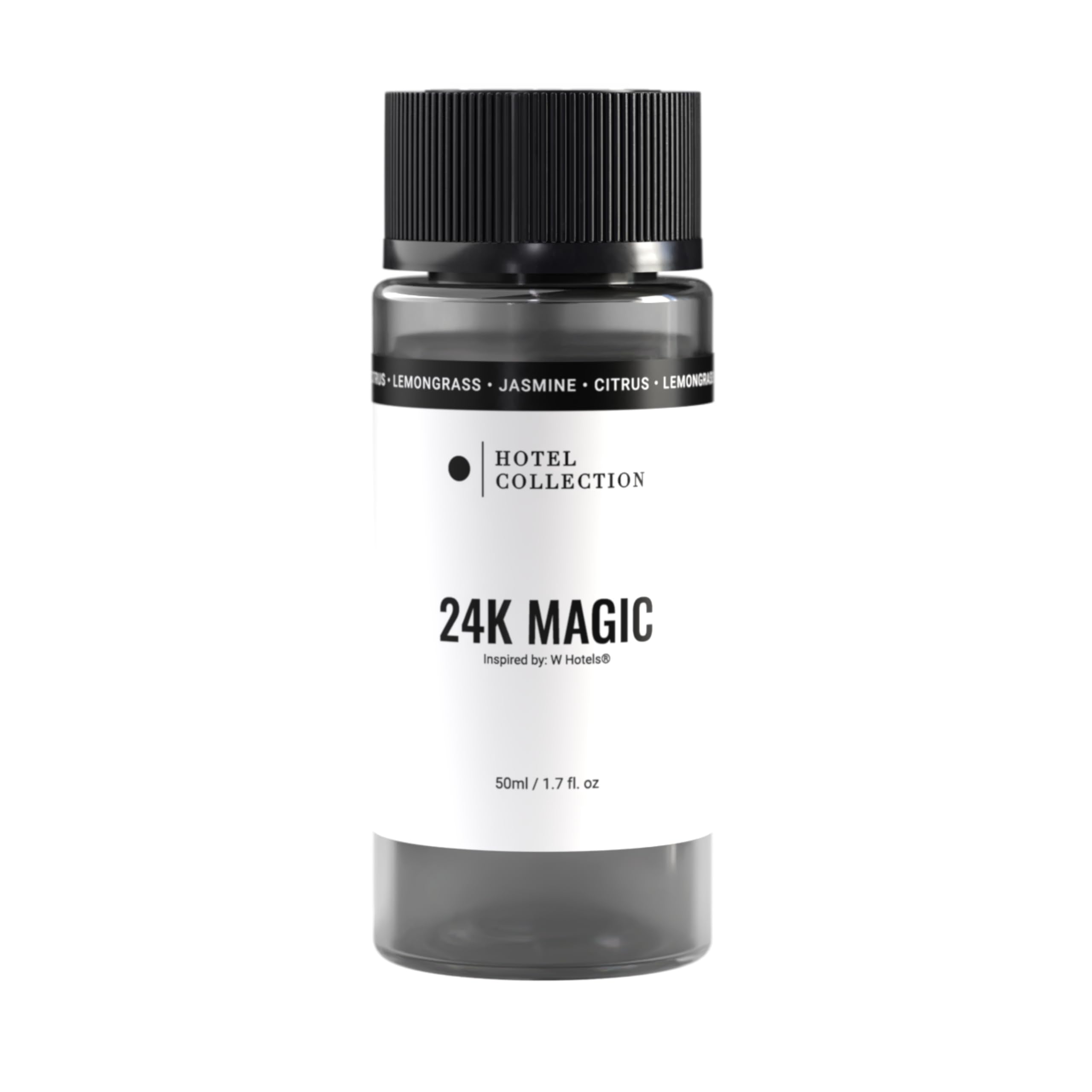 Hotel Collection Diffuser Oil - 24K Magic - Aromatherapy Essential Fragrance Oil - Citrus, Lemongrass, and Jasmine - 50mL 1.7 Fl oz
