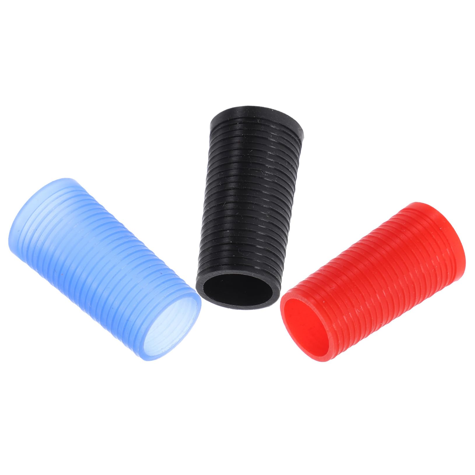 ibasenice Anelli in Silicone per Collo del Sassofono, 3 Pezzi, Facili da Rimuovere, Migliorano la Qualità del Suono per Sax Tenore e Accessori Fiati