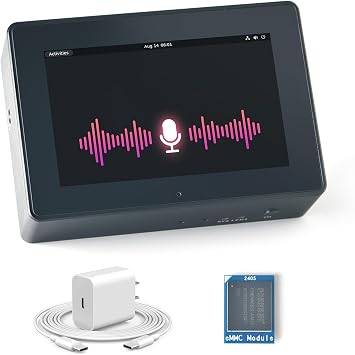 FriendlyElec NanoPi M6 - Embedded Android Host, RK3588S, Up to 32GB RAM, Built-in LCD Display Supports 8K Bundle D, 8GB RAM