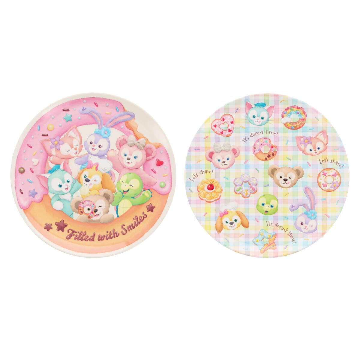 Amazon.co.jp: ダッフィー＆フレンズ プレートセット 買い物袋