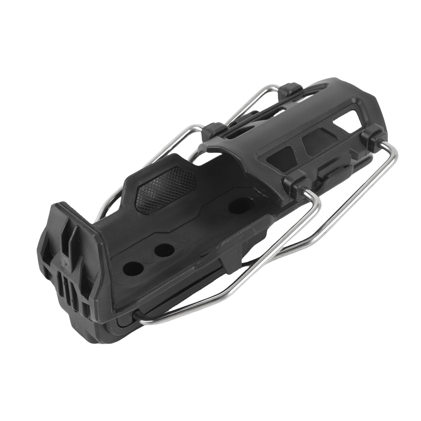 Portabicchieri per Moto, Portaborraccia Regolabile per Tazze 32-80 Mm, Universale, con Attacco per Manubrio 22-25 Mm.