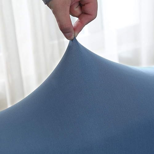 Miniatura 6 de MIFXIN Fundas de sofá modulares en forma de L, 2 piezas, elásticas y elásticas tipo L, protector de muebles para sala de estar, mascotas y niños