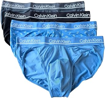 Calvin Klein Microfiber Stretch Plus 4-pack Hipster Briefs