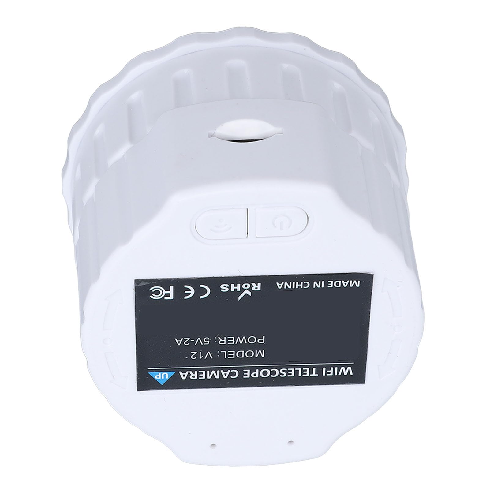 Generic Elektroniczna Kamera z Okularem, Profesjonalny Port Zasilania 4MP USB C w Formacie MP4 Bezprzewodowy Okular Cyfrowy do Teleskopu Wskazującego 1,18-1,97 Cala (WHITE)