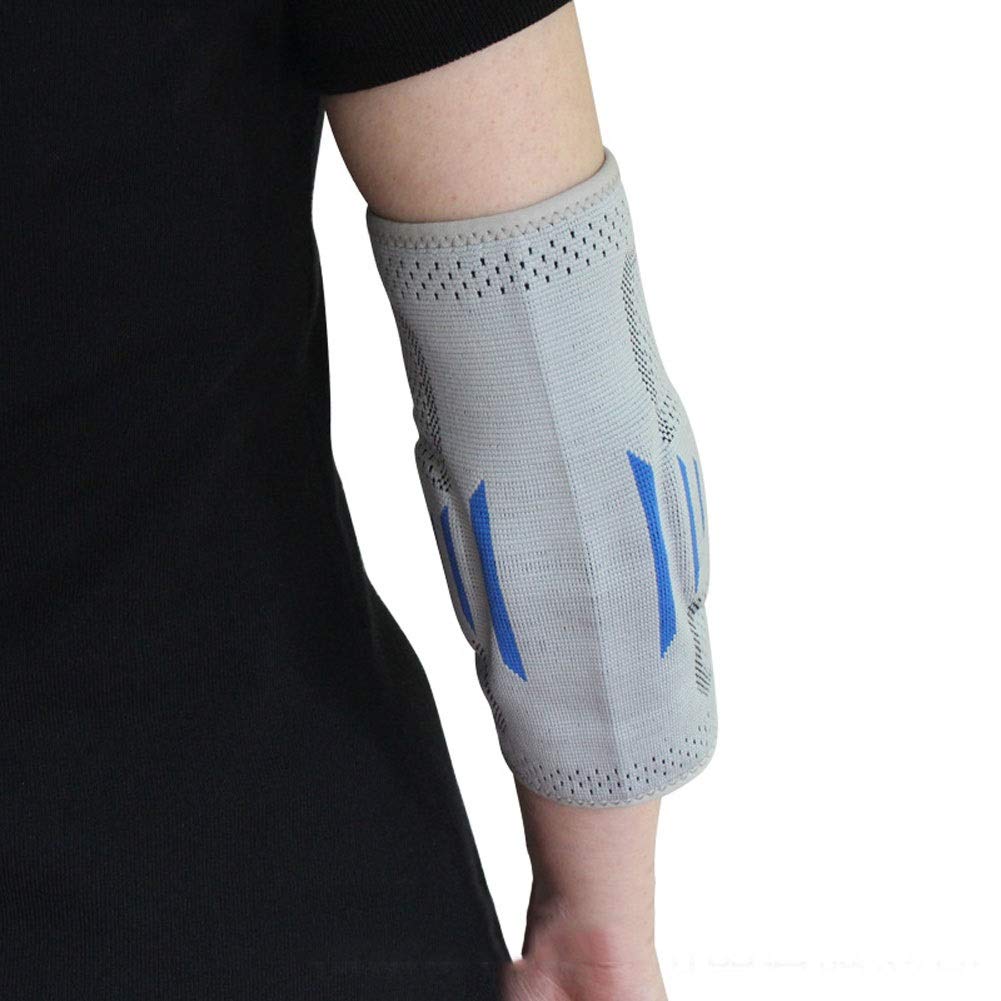Codera de Silicona para Baloncesto, bádminton, Absorbente del Sudor, anticolisión, compresión, para Hombres y Mujeres (Dos Paquetes) (Color: Negro)