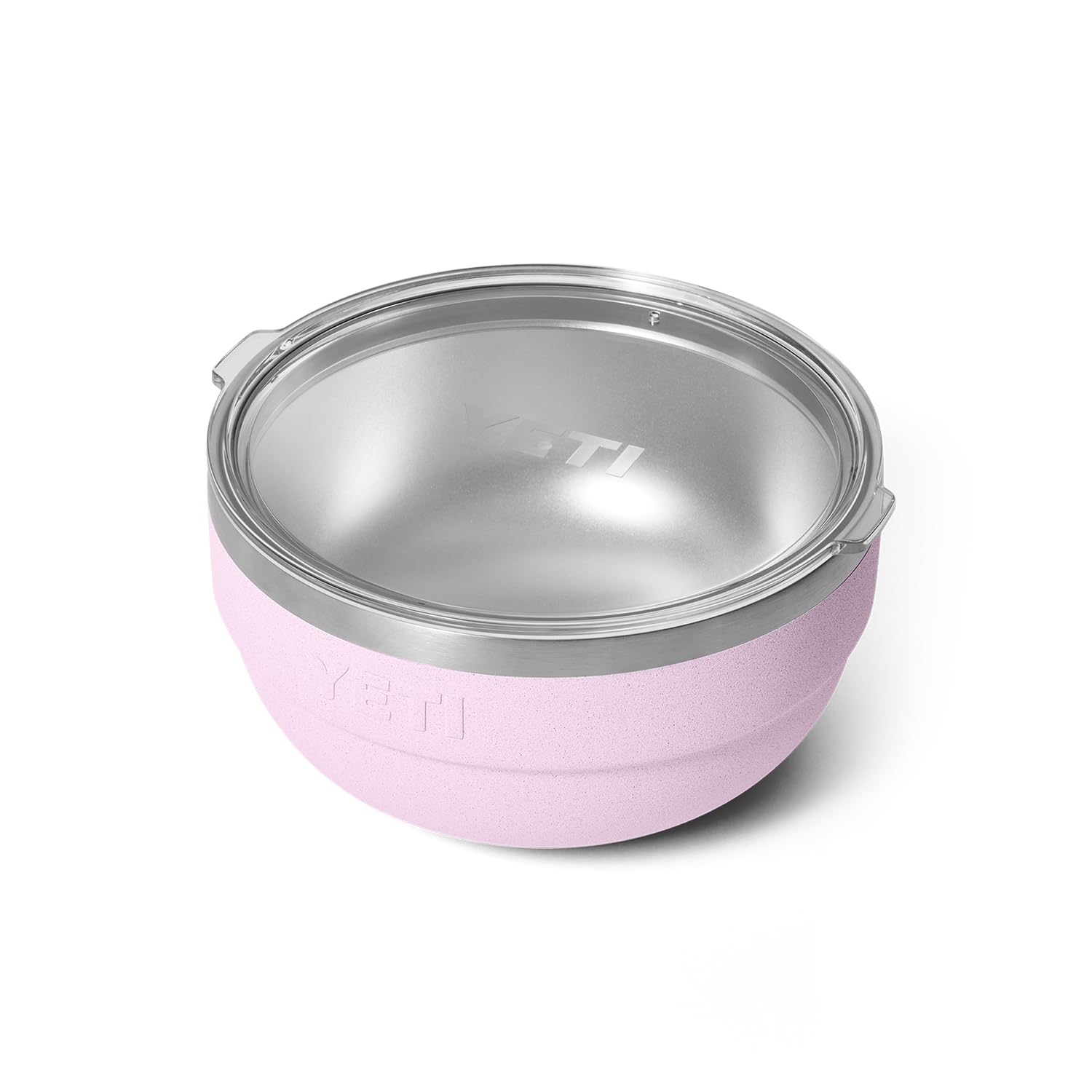 YETI Rambler Bowls, Vacuum Insulated, Stackable and Nestable Stainless Steel Bowl with Lid, 2 Quart, Cherry Blossom