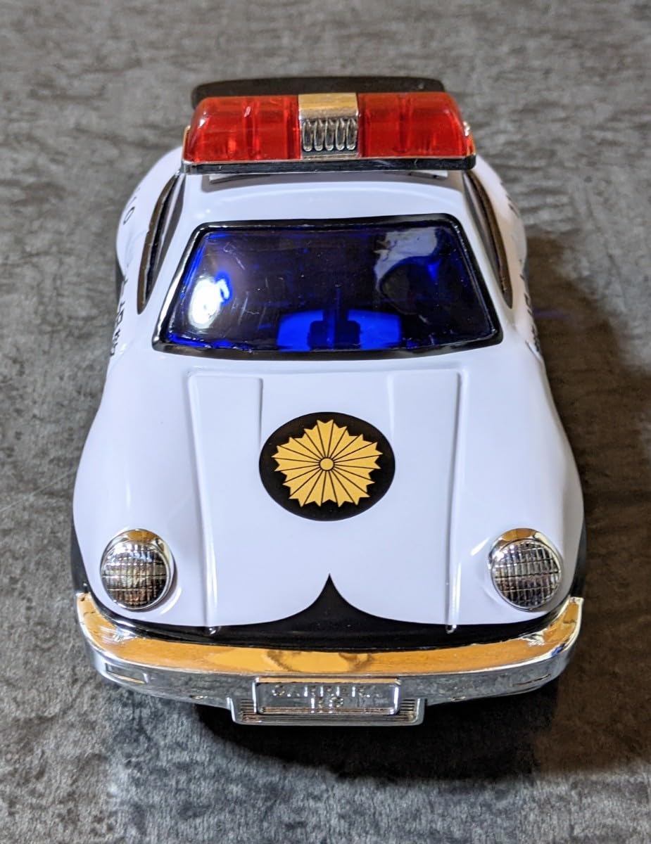 Amazon | 丸彰 ブリキ ポルシェ パトカー 撮影 | ミニカー・ダイ