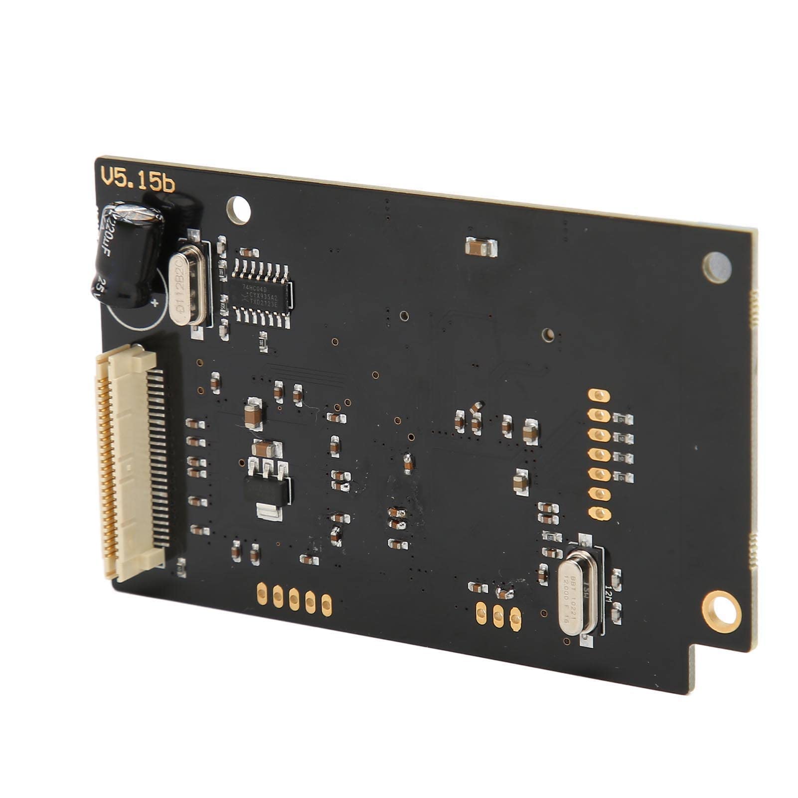 Fabater Kit Scheda di Simulazione unità Ottica, Supporto per Scheda Interamente in Metallo Due Dissipatori di Calore Kit V5 15b per DC, Modulo di Simulazione unità Ottica di Gioco con di Memoria da